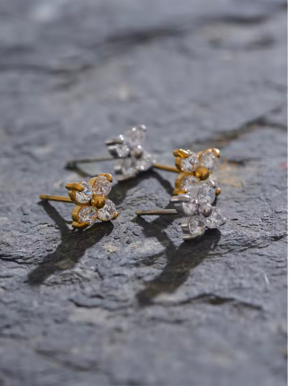 JULIA - Edelstahl Ohrstecker